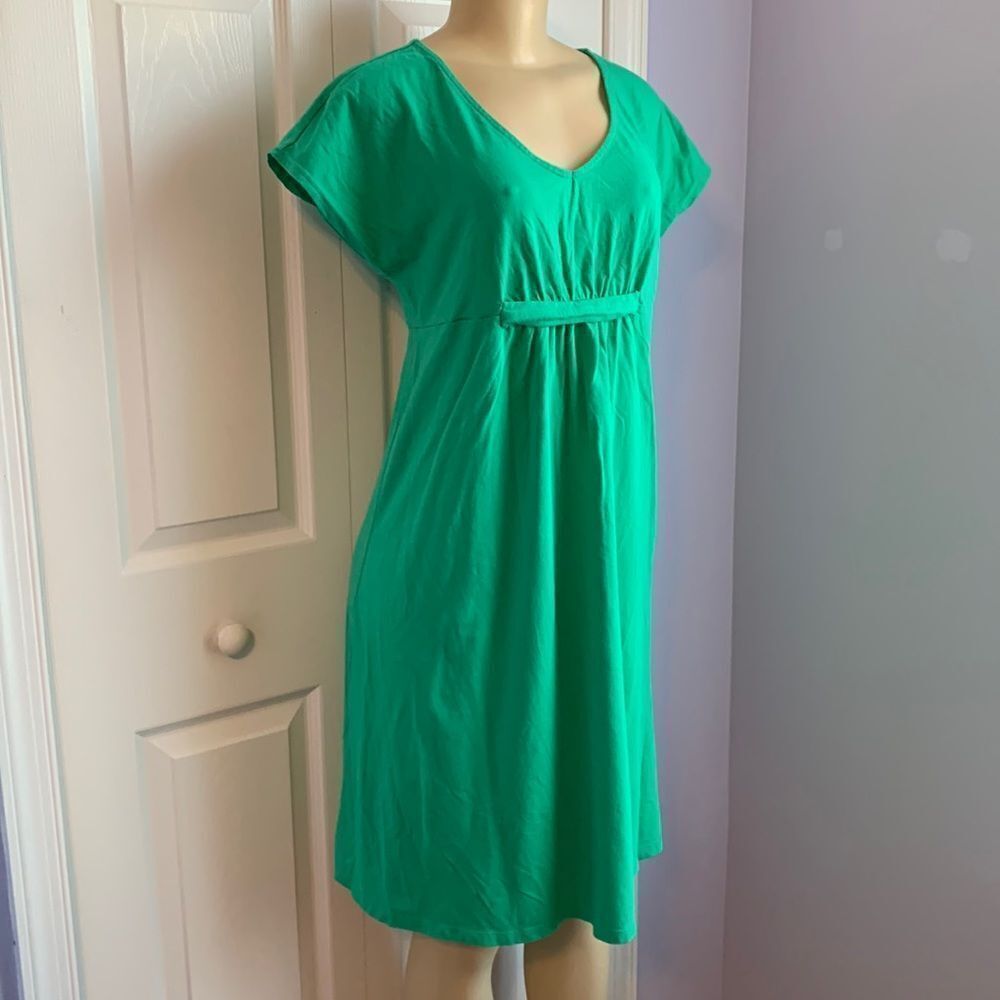 Old Navy Maternity Cap Sleeve Knee Length Midi Dress S